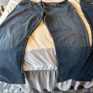 Old Navy Dark Blue Women's Straight Leg Jeans